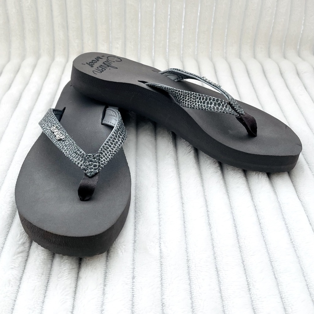 Reef Platform Sandals Sz 5